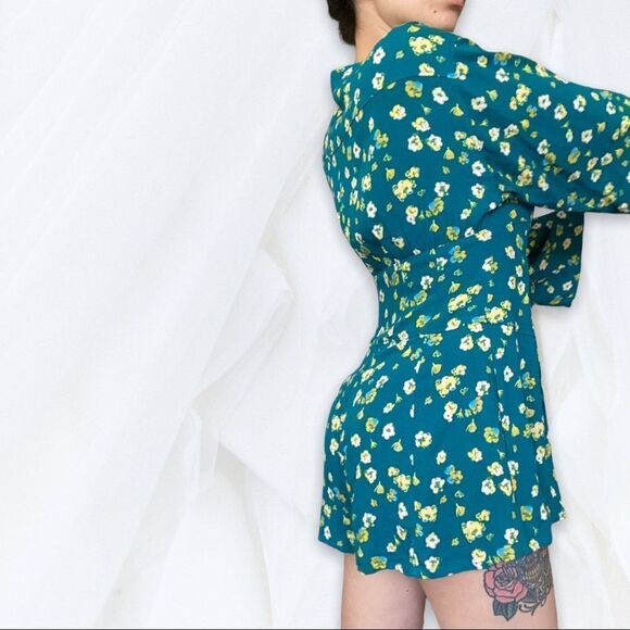 Free People (0) L’amour Printed Romper - Picture 4 of 9